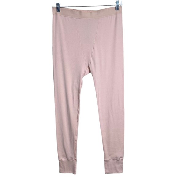 SKIMS Bundle 2 Logo Pointelle Leggings Bone Quartz Women’s 2X - Picture 8 of 14